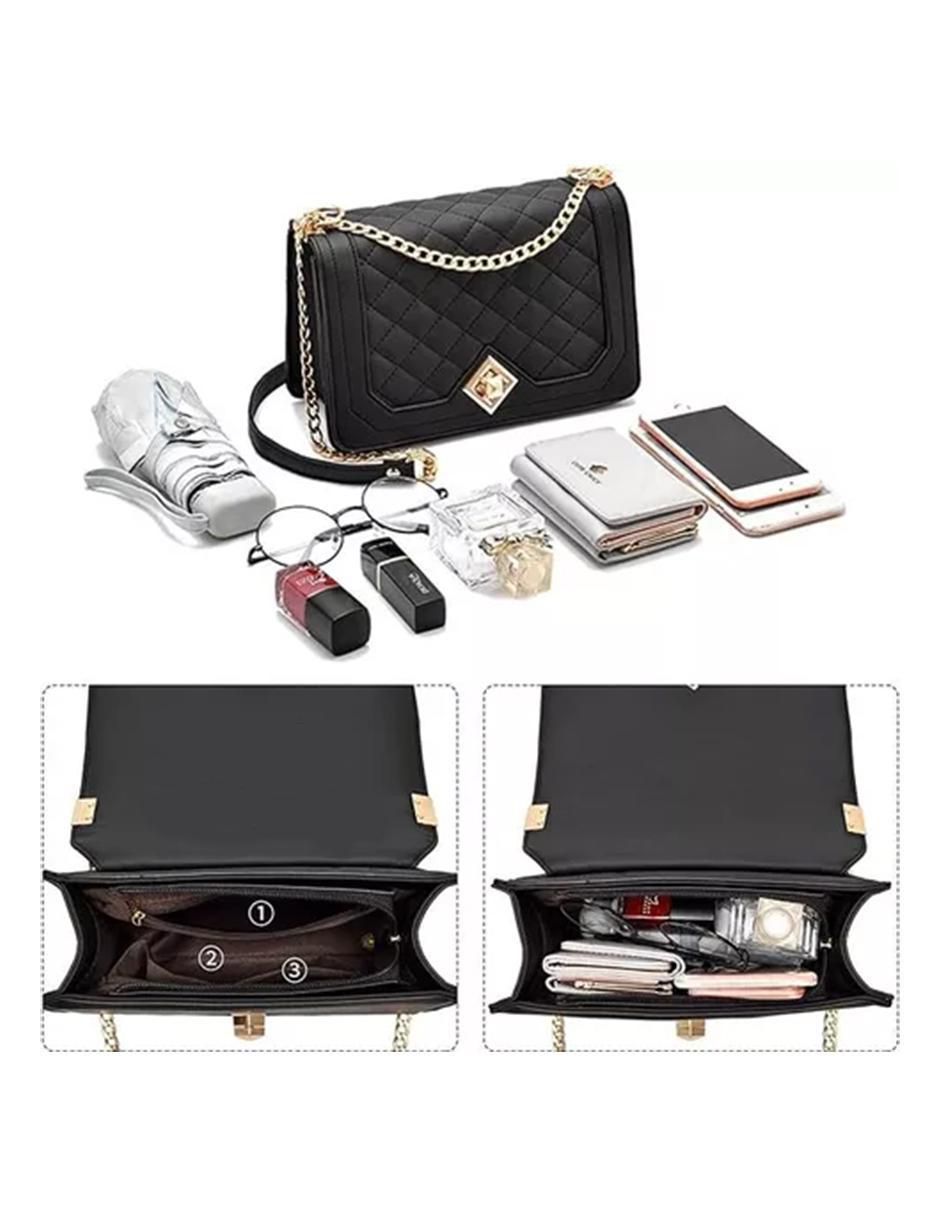 Bolsa Crossbody Blackgold Mujer Poliuretano - Image 4