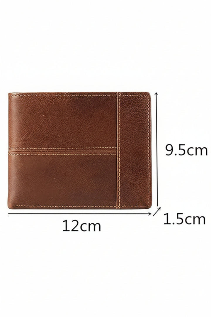 Cartera Hombre Cuero Bloqueo RFID - Image 5