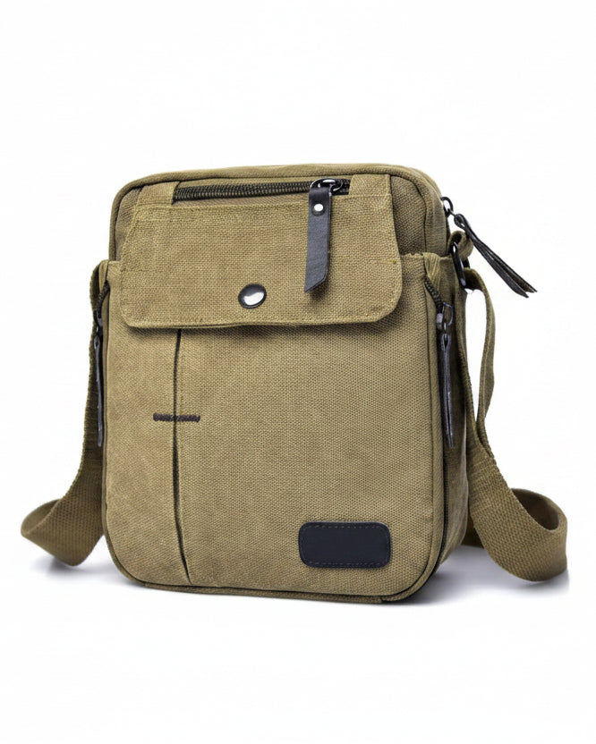 Bolsa Crossbody Lona Hombre Casual - Image 1