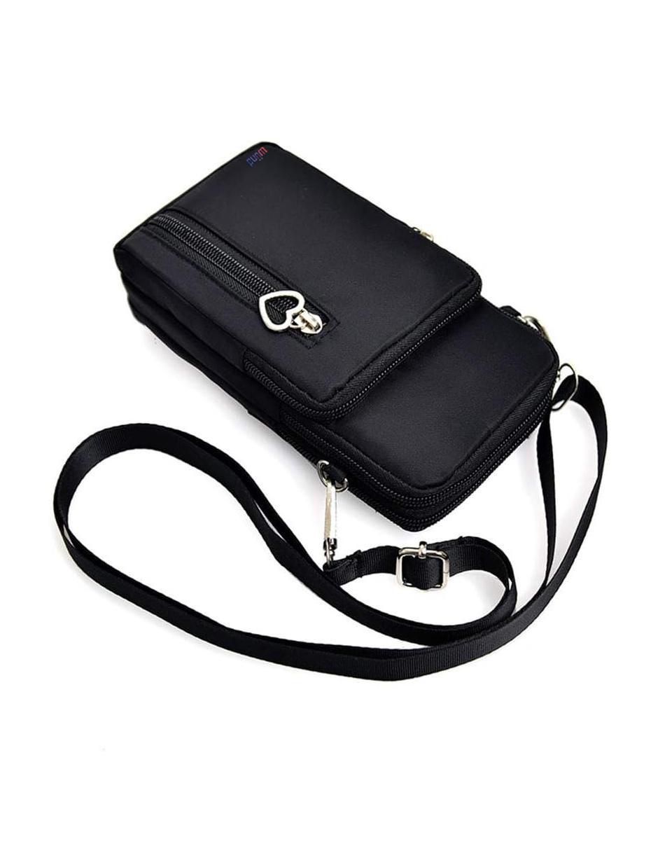 Bolsa Crossbody con Cremallera para Mujer - Image 1