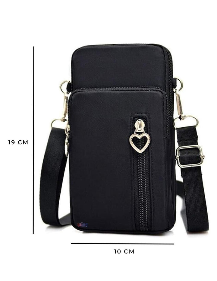 Bolsa Crossbody con Cremallera para Mujer - Image 3