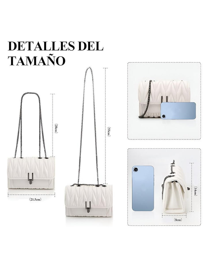 Bolsa Crossbody Acolchada para Mujer - Image 6