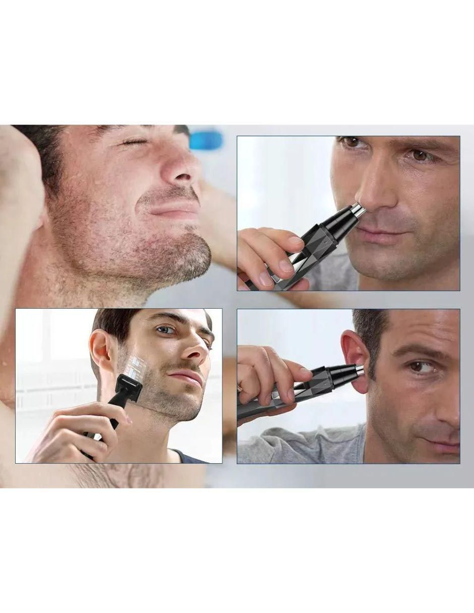 Depiladora Facial Inalámbrica Acero Inoxidable - Image 2