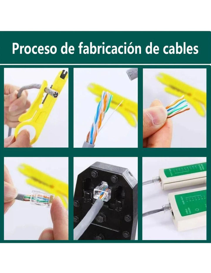 Kit de Herramientas de Red Ethernet 11 en 1 - Image 4