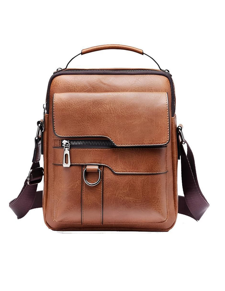 Backpack Bandolera de Piel para Hombre - Image 1