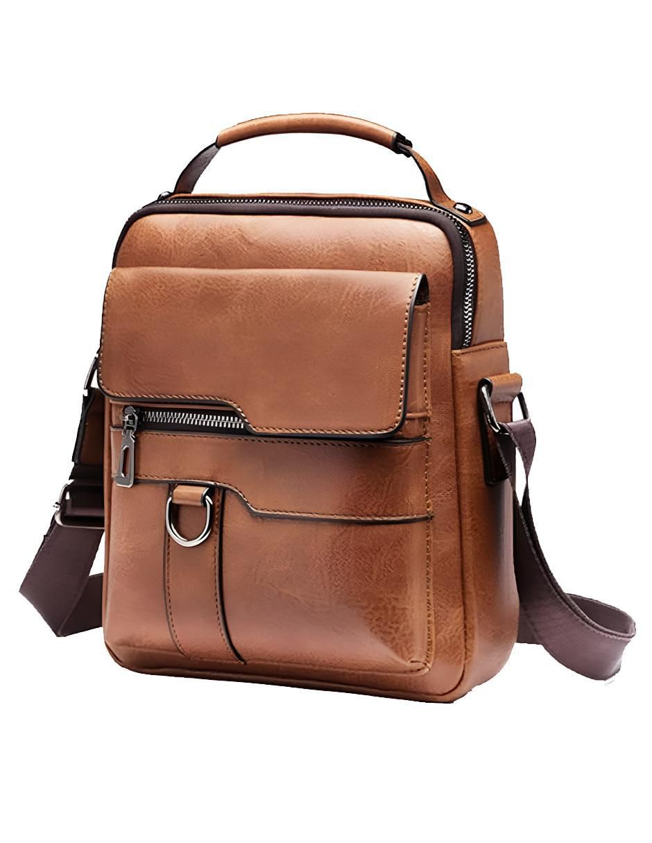 Backpack Bandolera de Piel para Hombre - Image 2