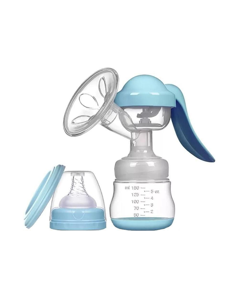Extractor Manual de Leche Silicona Azul - Image 1
