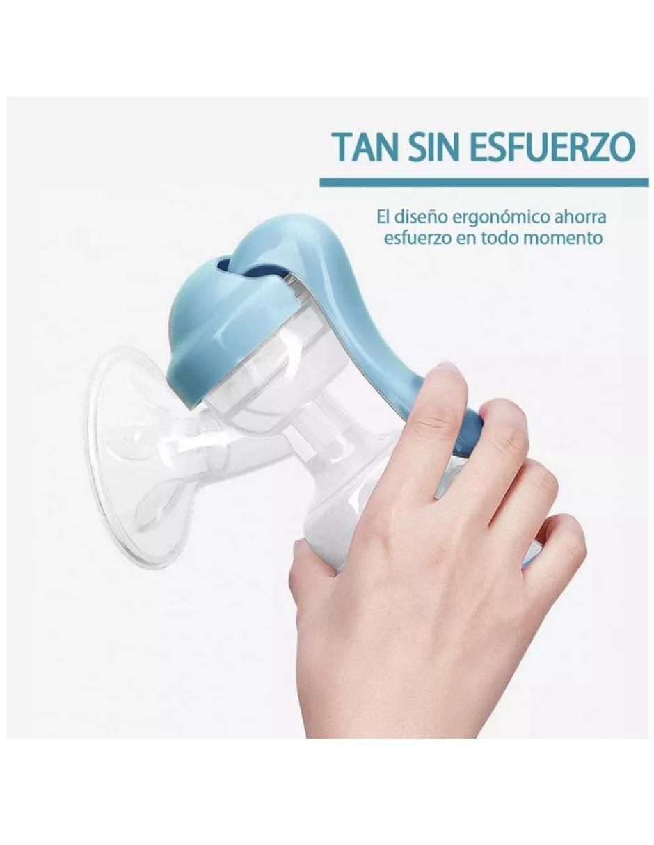 Extractor Manual de Leche Silicona Azul - Image 2