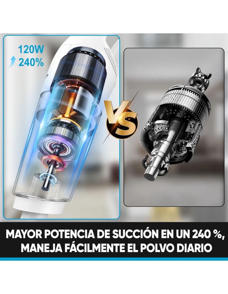 Aspiradora de Mano 500 ml Motor 120W Bajo Ruido - Image 4