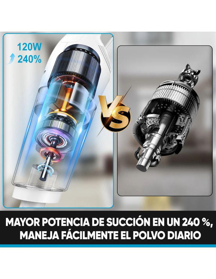 Aspiradora de Mano 500 ml Motor 120W Bajo Ruido - Image 4