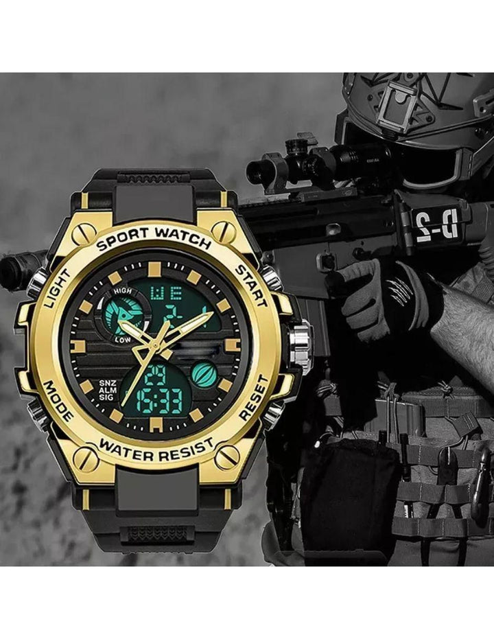 Reloj Táctico Militar Doble Esfera Deportivo - Image 4