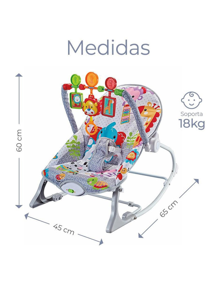 Mecedora Vibradora Musicale para Bebé - Image 3