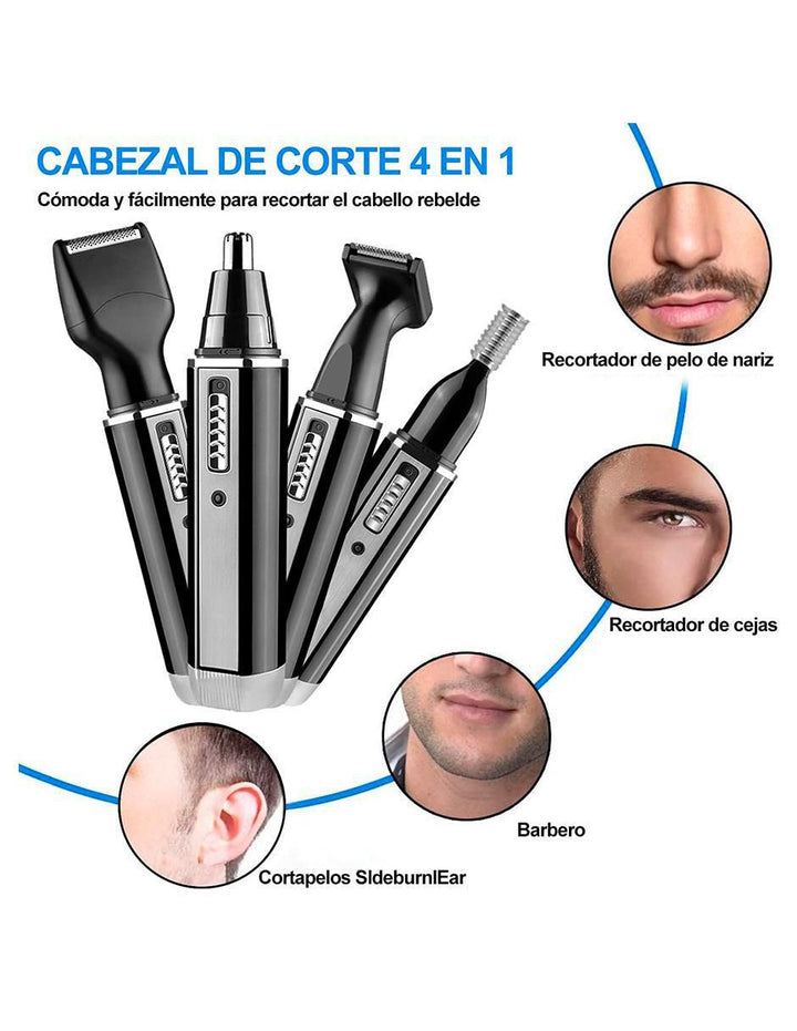 Recortadora Nariz y Barba Eléctrica para Hombre - Image 3