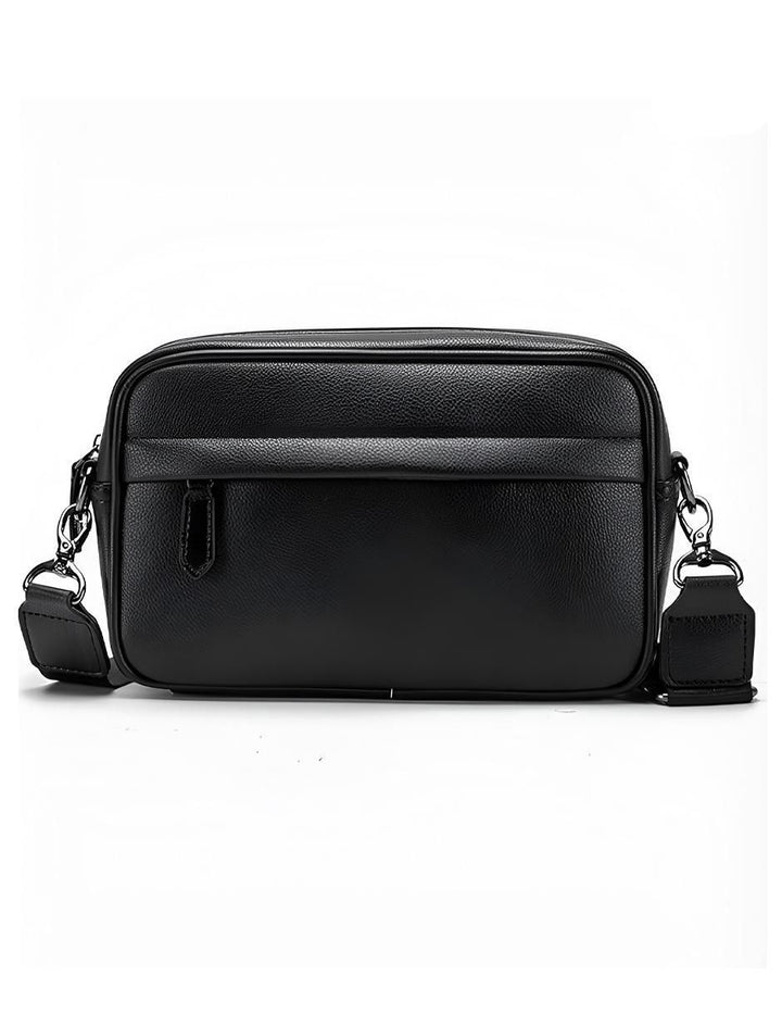 Bolsa Bandolera Piel Impermeable Hombre - Image 1