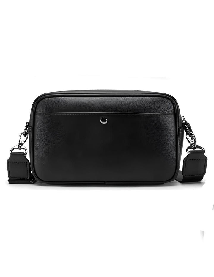Bolsa Bandolera Piel Impermeable Hombre - Image 3