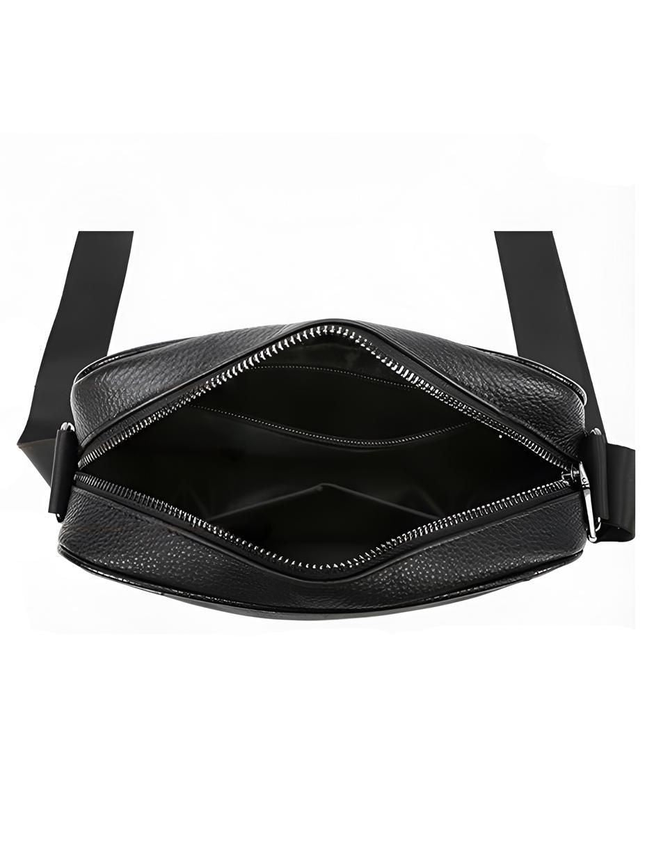 Bolsa Bandolera Piel Impermeable Hombre - Image 4