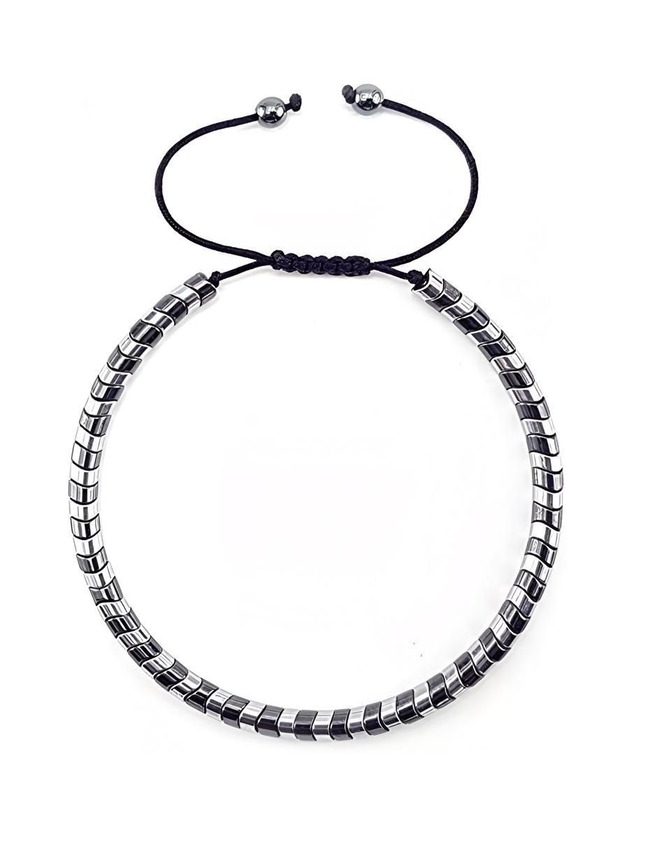 Pulsera Hematita Brillante Hombre - Image 1