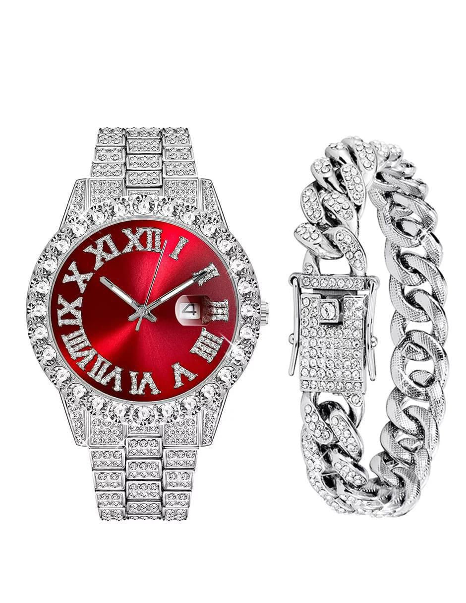 Reloj de Mujer con Diamantes Brillantes - Image 1