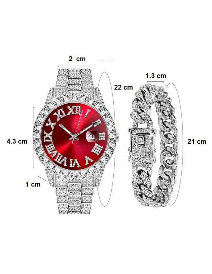 Reloj de Mujer con Diamantes Brillantes - Image 5