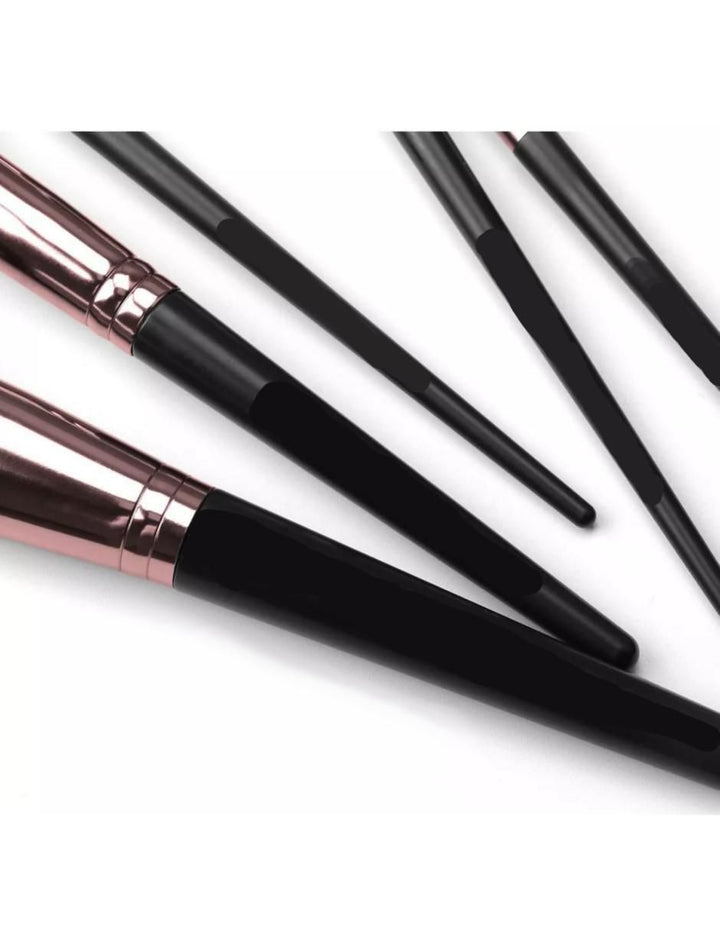 Brochas Maquillaje Fibra Sintética Set 15 piezas - Image 2