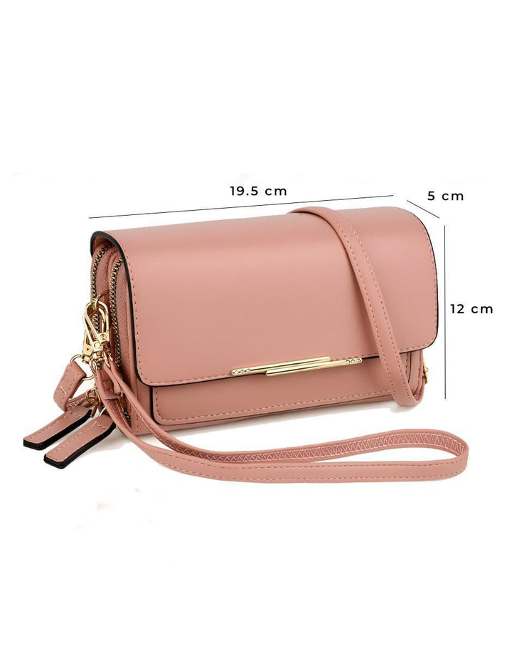 Bolsa Crossbody Piel Mujer Casual - Image 5