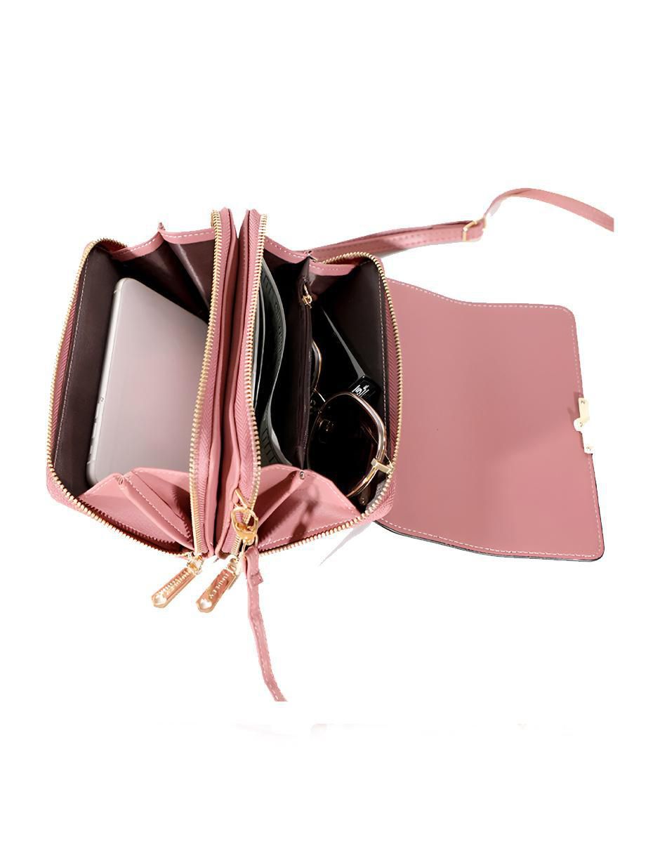 Bolsa Crossbody Piel Mujer Casual - Image 4