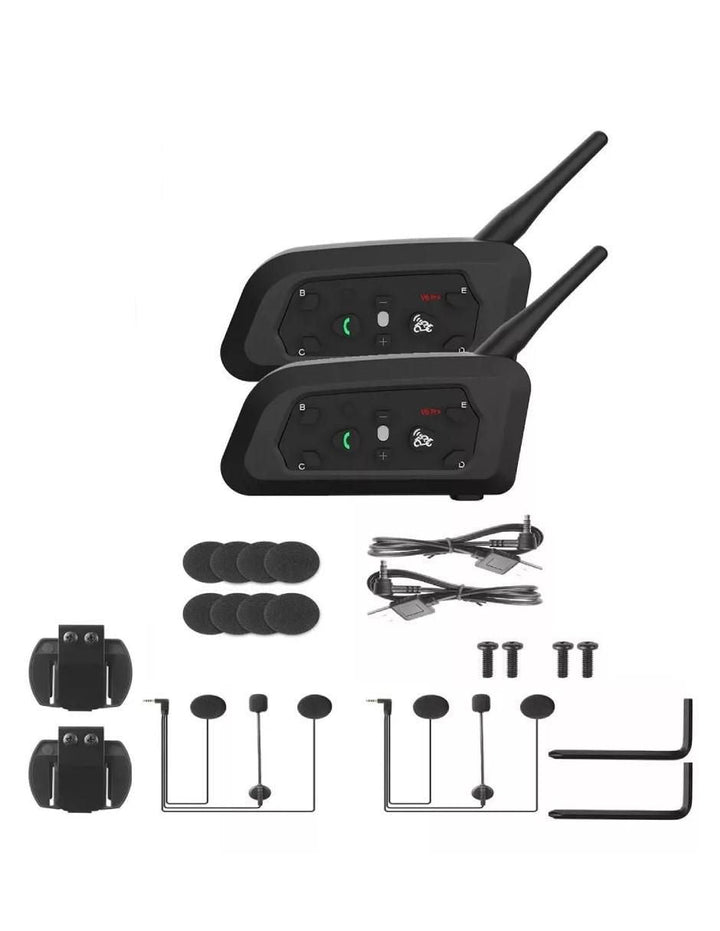 Intercomunicador Bluetooth Impermeable Negro - Image 1