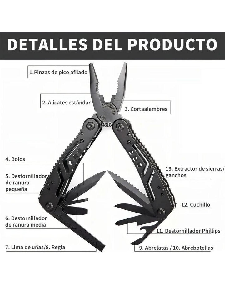 Navaja Multiherramienta 24 en 1 para Campismo - Image 3