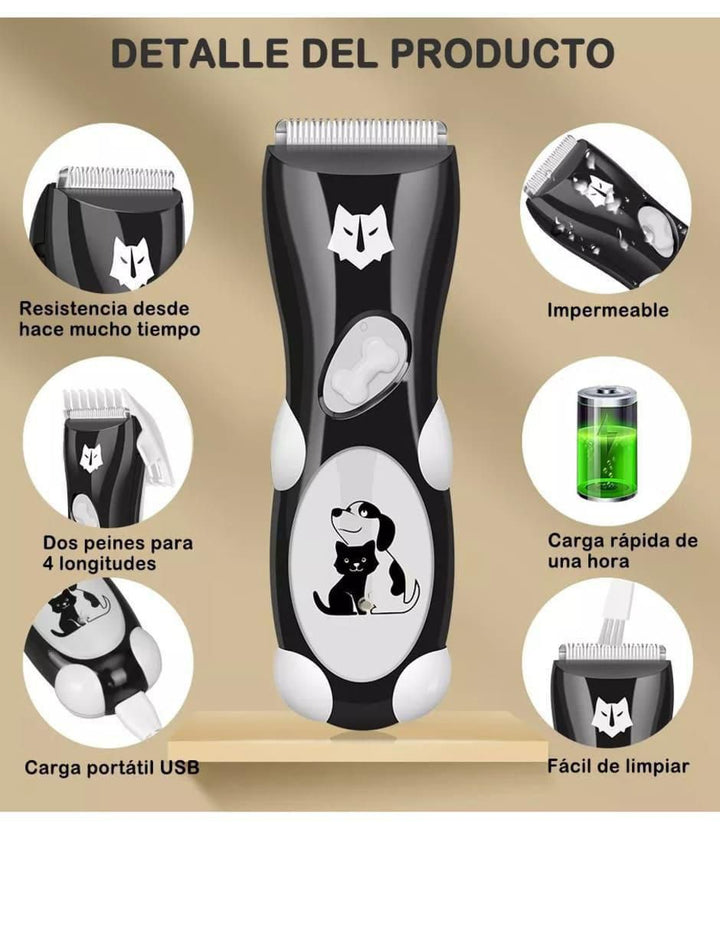 Rasuradora Eléctrica para Perro y Gato USB - Image 2