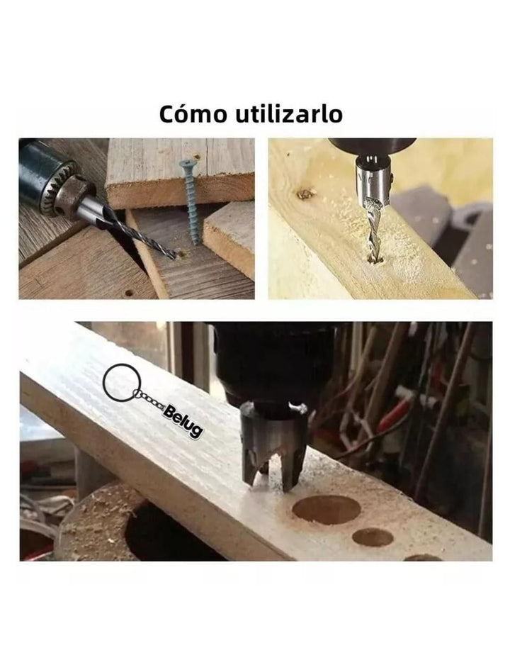 Kit de Herramientas Eléctrico con Cuchilla Biseladora - Image 2