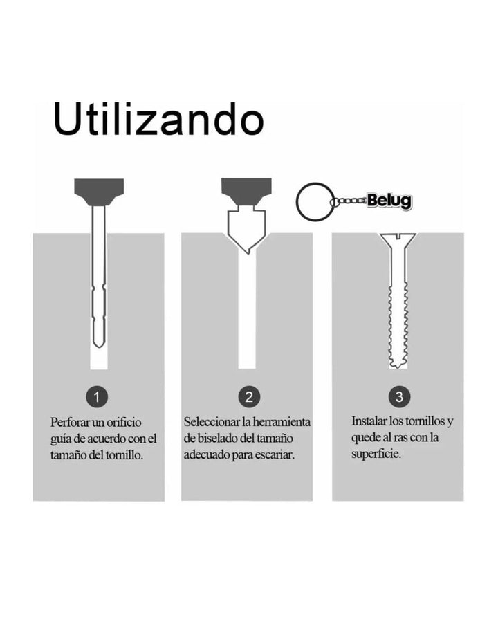 Kit de Herramientas Eléctrico con Cuchilla Biseladora - Image 4