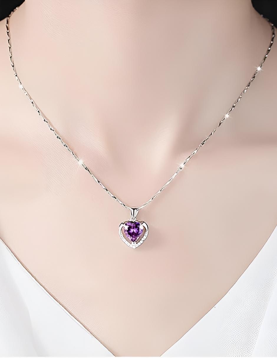 Collar de Corazón Plata 925 para Mujer - Image 3