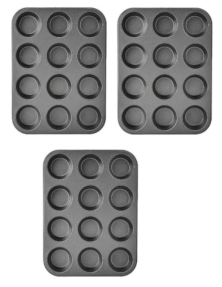 Charola para Hornear Antiadherente 12 Tazas - Image 1