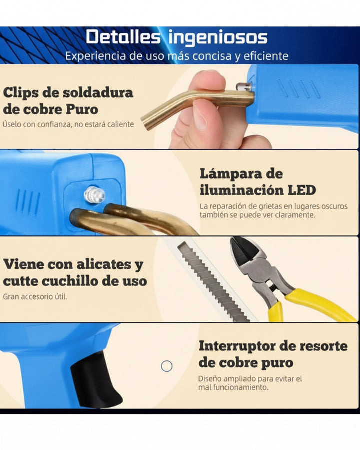 Soldadora de Plástico 80W Ergonómica 110V/230V - Image 3