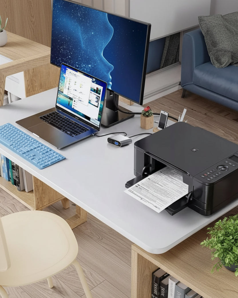 Adaptador USB-C 4 en 1 HDMI VGA USB 3.0 - Image 2