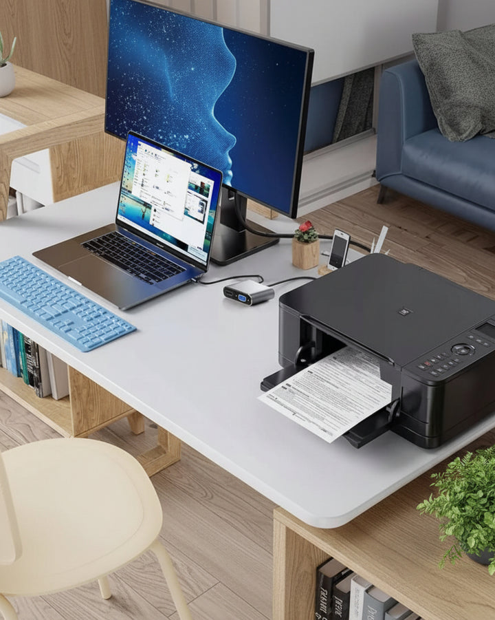 Adaptador USB-C 4 en 1 HDMI VGA USB 3.0 - Image 2
