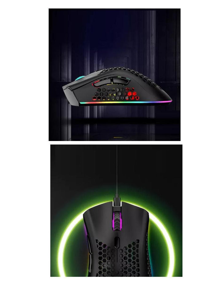 Mouse Gamer Negro Ergonómico - Image 2