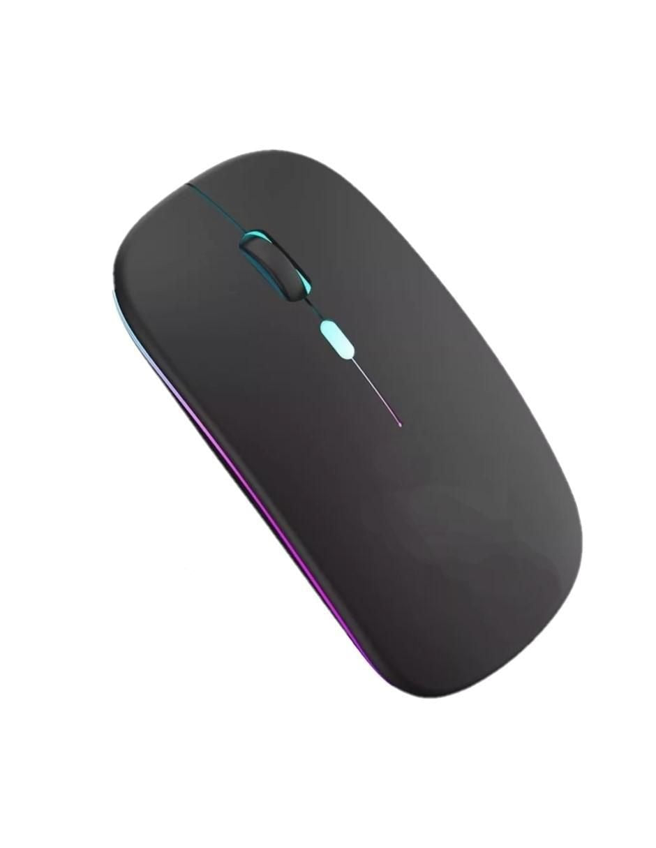 Mouse Gamer Inalámbrico Bluetooth Recargable Negro - Image 1