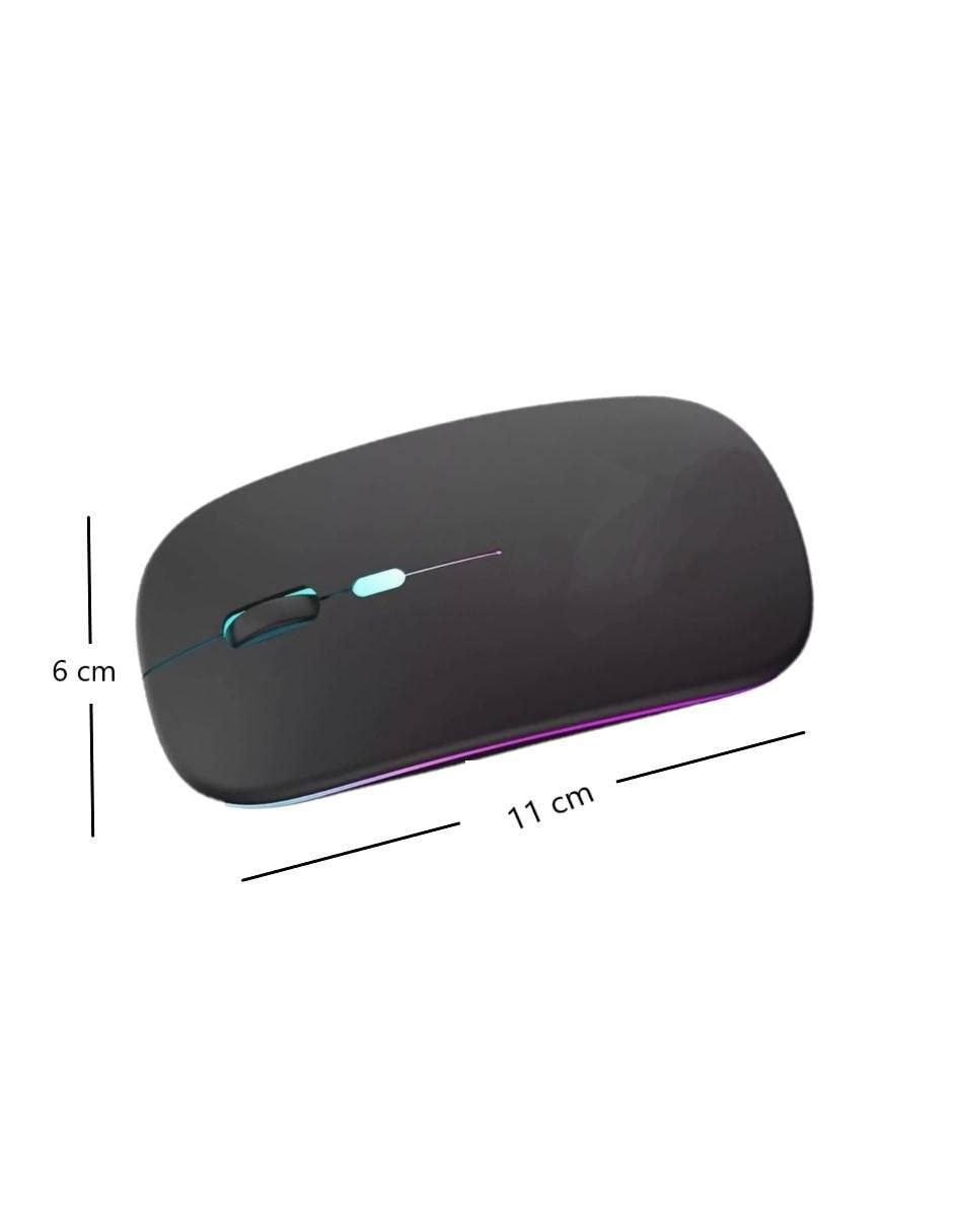 Mouse Gamer Inalámbrico Bluetooth Recargable Negro - Image 5