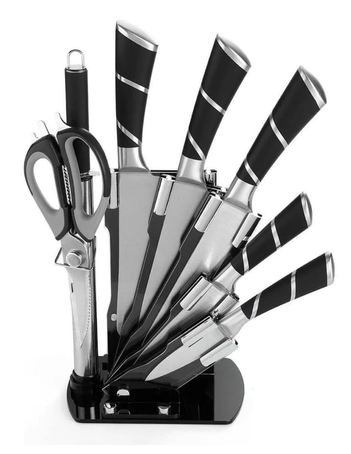 Set de Cuchillos Chef Mango Ergonómico 8 Piezas - Image 1