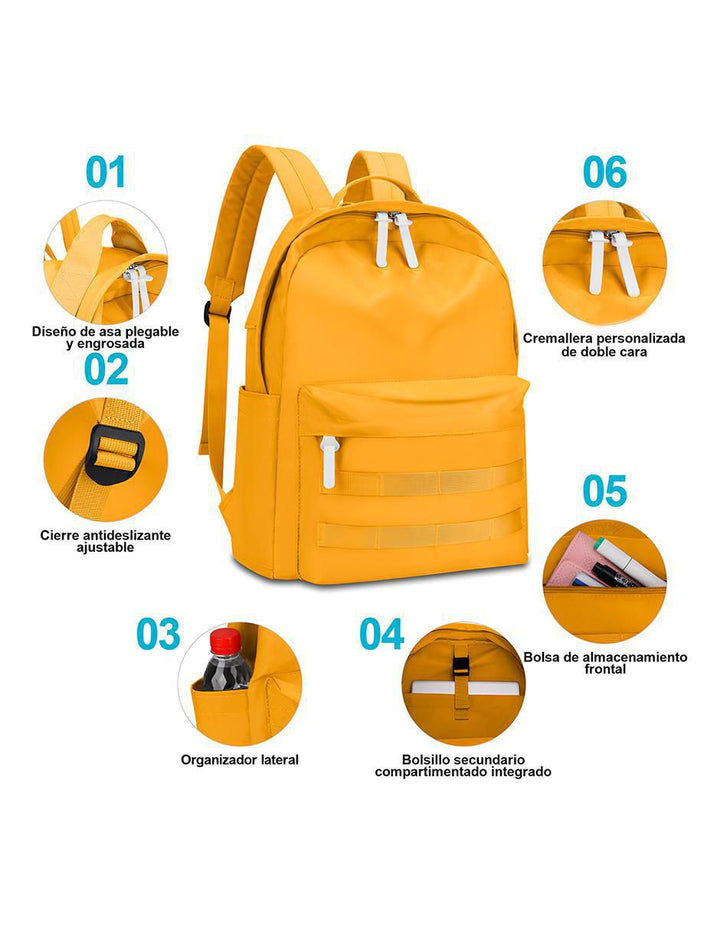 Mochila Escolar Impermeable Unisex - Image 4