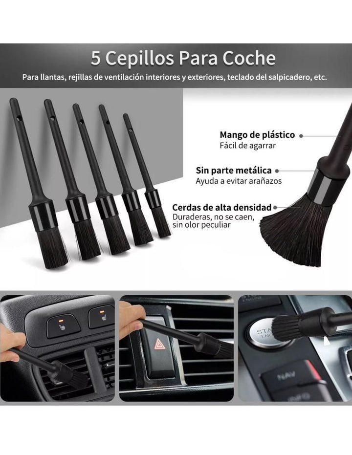 Cepillo de Limpieza Automotriz de Cerdas Sintéticas - Image 4