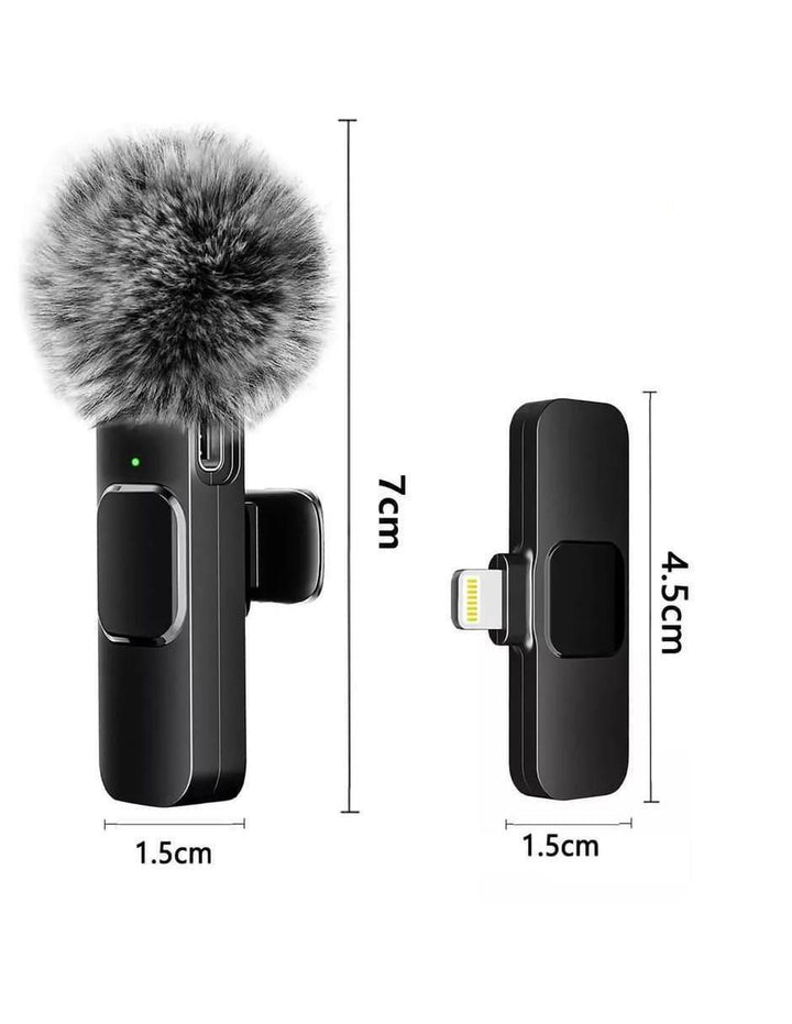 Micrófono Inalámbrico Lavalier 2 Piezas para Celular - Image 2