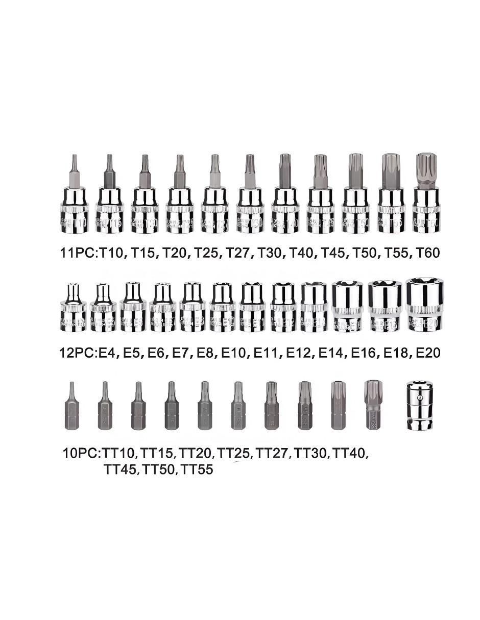 Kit de Herramientas Manuales Compacto 56 Piezas - Image 2