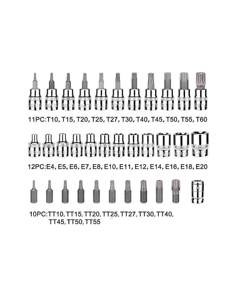 Kit de Herramientas Manuales Compacto 56 Piezas - Image 2