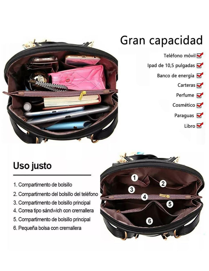 Mochila Impermeable Unisex Casual - Image 1