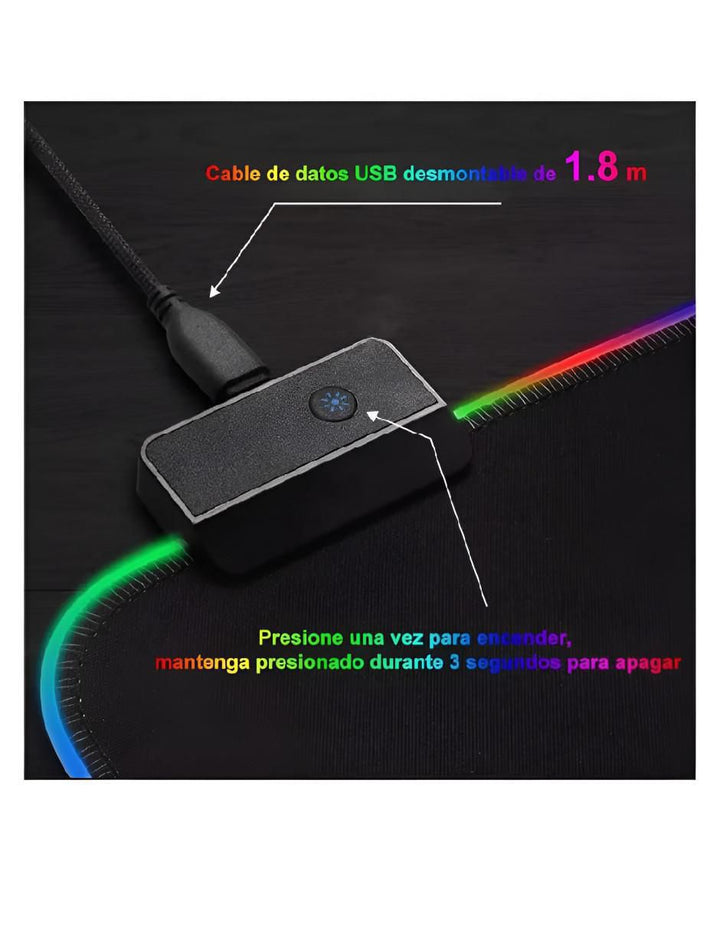Mouse Pad Antideslizante 80x30cm - Image 2