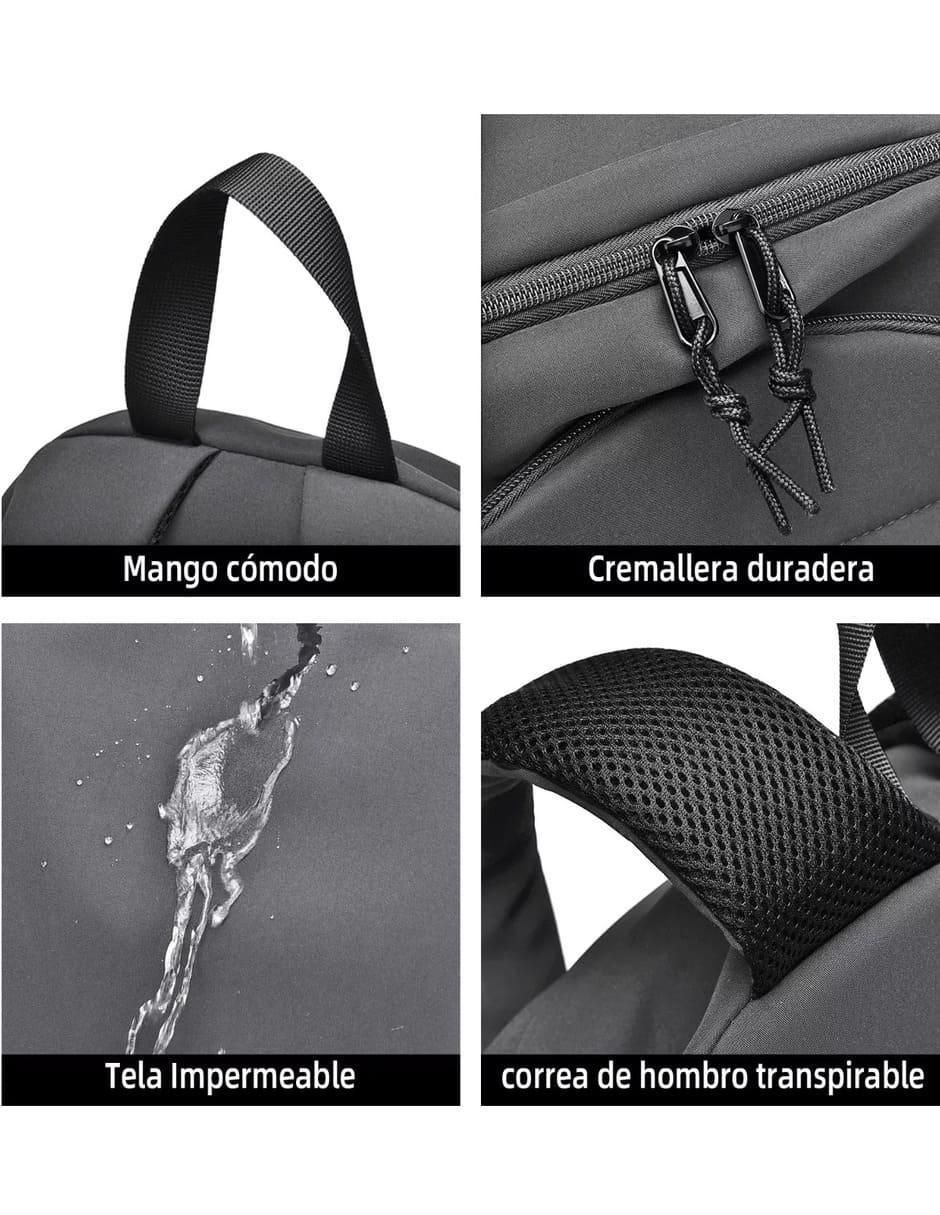 Mochila Impermeable Hombre Casual Duradero - Image 3