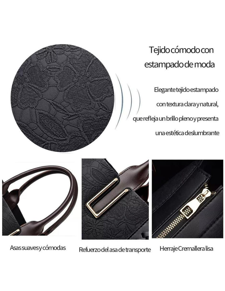 Bolsa Tote para Mujer con Bolsillos - Image 3