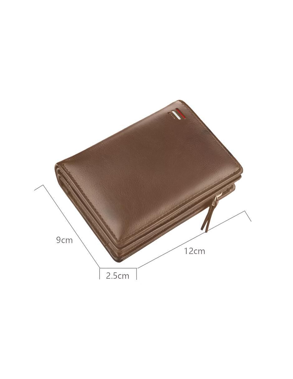 Cartera de Piel con Cierre para Hombre - Image 5